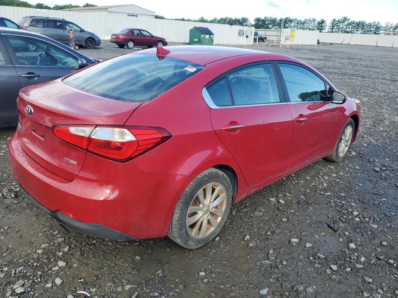 2014 Kia Forte Ex vin: KNAFX4A84E5106315