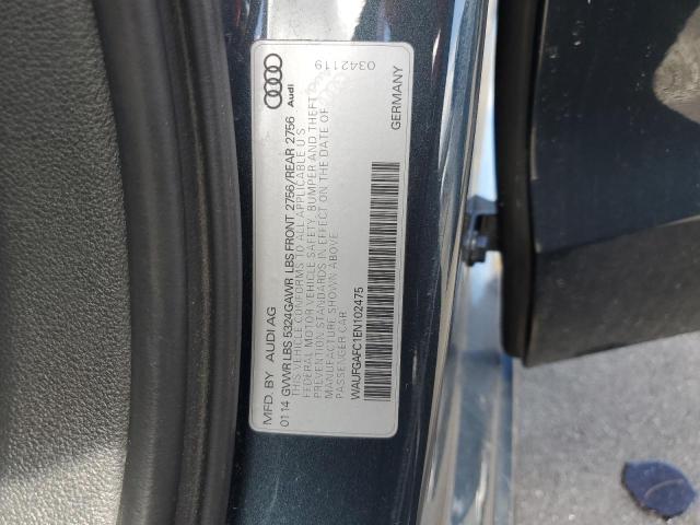 2014 Audi A6 Premium Plus VIN: WAUFGAFC1EN102475 Lot: 58554474