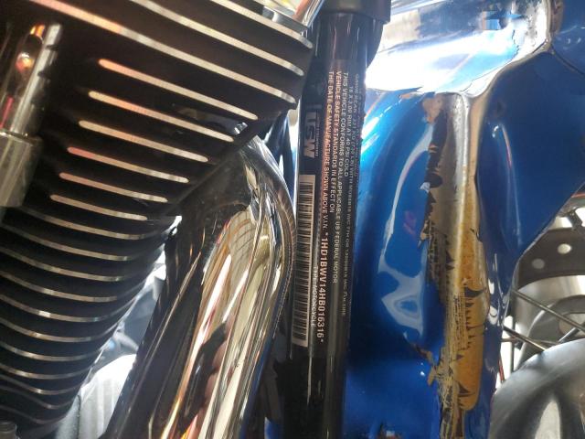 2017 HARLEY-DAVIDSON FLSTC HERI 1HD1BWV14HB016316