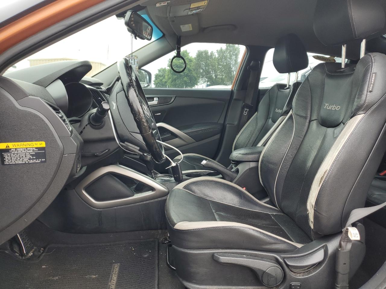 KMHTC6AE7DU164468 2013 Hyundai Veloster Turbo