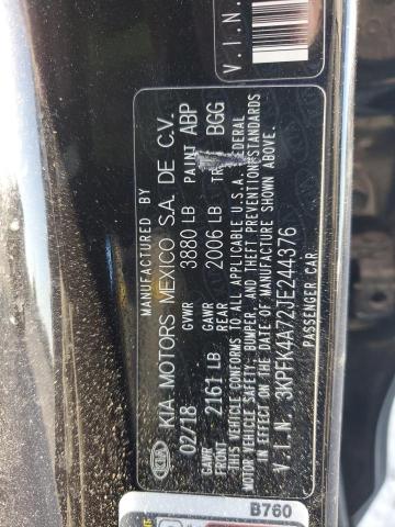 2018 KIA FORTE LX - 3KPFK4A72JE244376