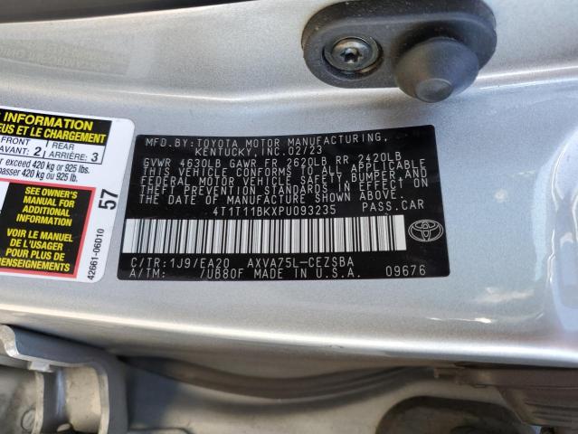 VIN 4T1T11BKXPU093235 2023 Toyota Camry, Se Night S... no.12