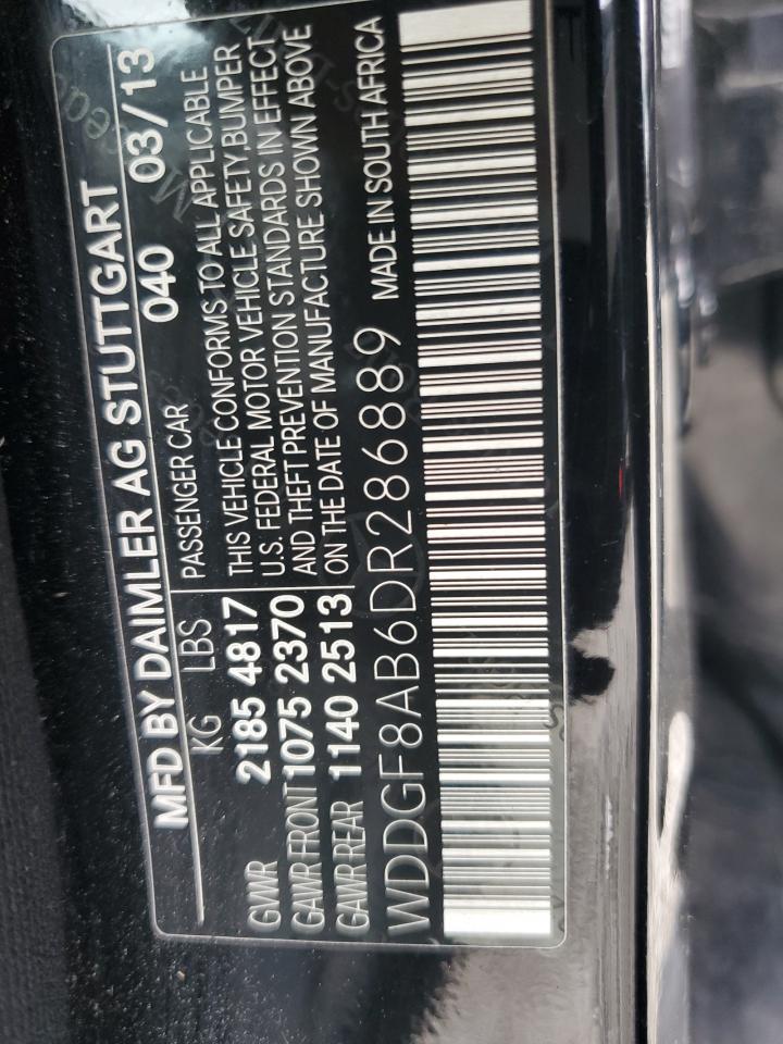 WDDGF8AB6DR286889 2013 Mercedes-Benz C 300 4Matic