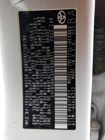 2017 TOYOTA COROLLA L - 5YFBURHE0HP688973