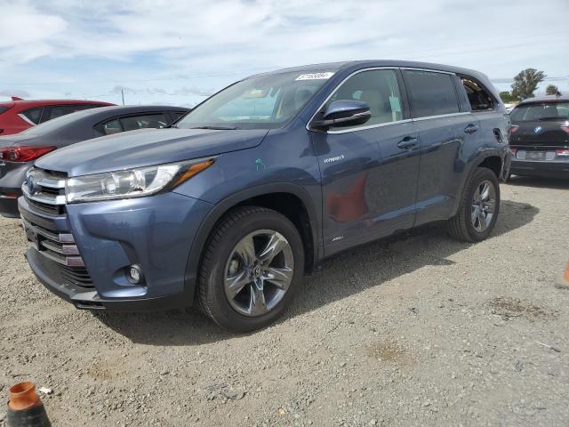 VIN 5TDDGRFH5KS063786 2019 Toyota Highlander, Hybri... no.1