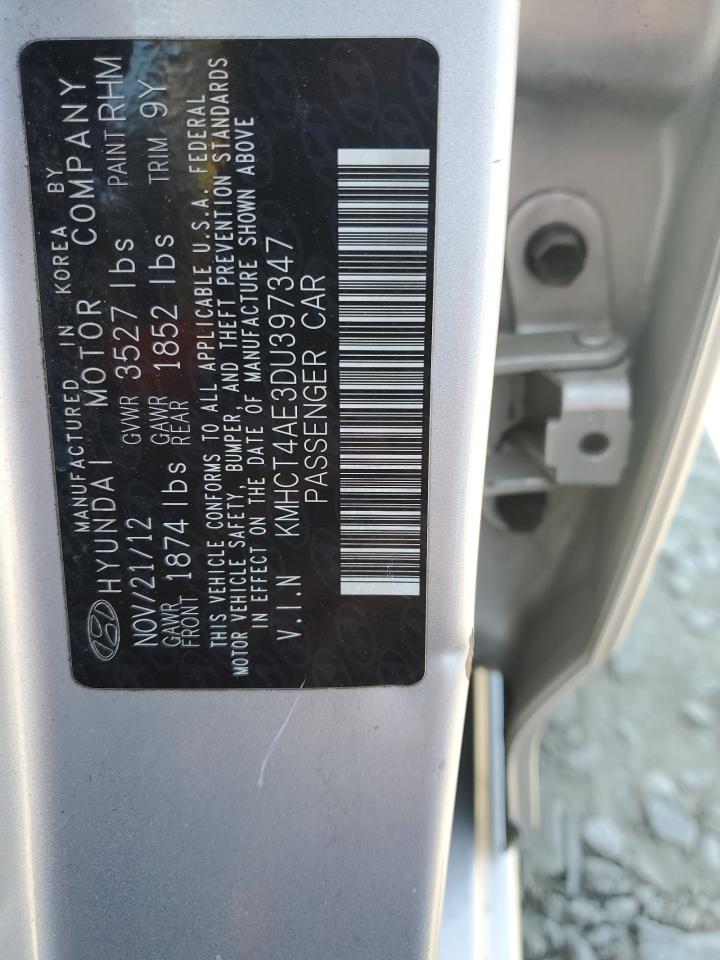 KMHCT4AE3DU397347 2013 Hyundai Accent Gls