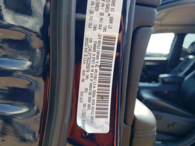 2012 Jeep Grand Cherokee Overland VIN: 1C4RJFCT6CC209274 Lot: 60262084