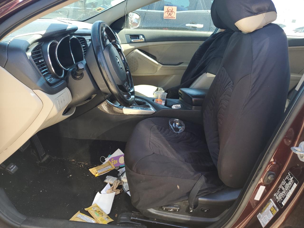 5XXGN4A75CG086461 2012 Kia Optima Ex