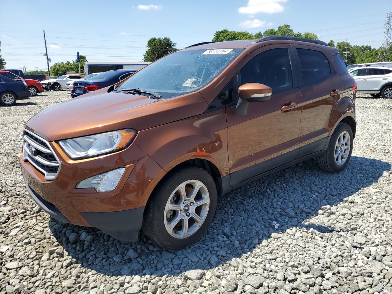 2019 Ford Ecosport Se vin: MAJ3S2GE5KC287279