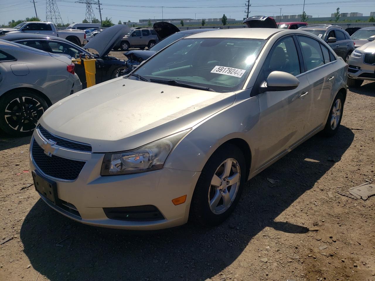 2014 Chevrolet Cruze Lt vin: 1G1PC5SB8E7159759