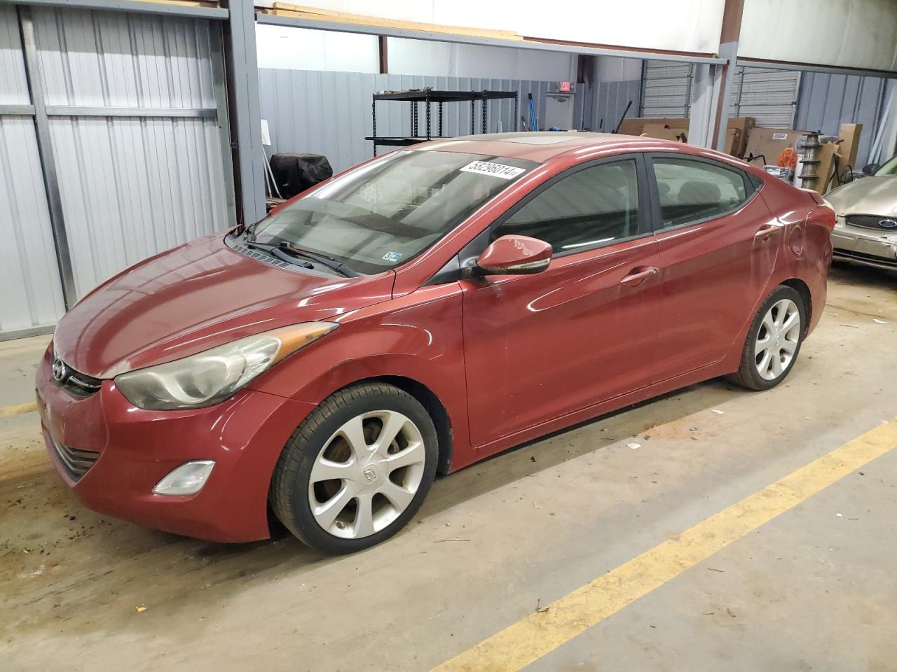 2012 Hyundai Elantra Gls vin: KMHDH4AEXCU310161