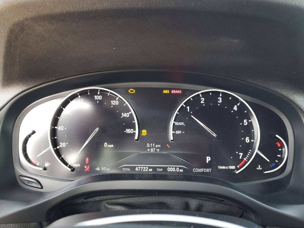 5UXTR7C51KLA48497 2019 BMW X3 Sdrive30I