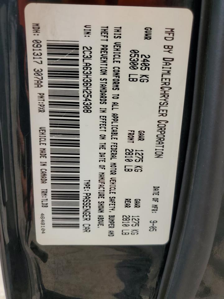 2C3LA63H36H254308 2006 Chrysler 300C