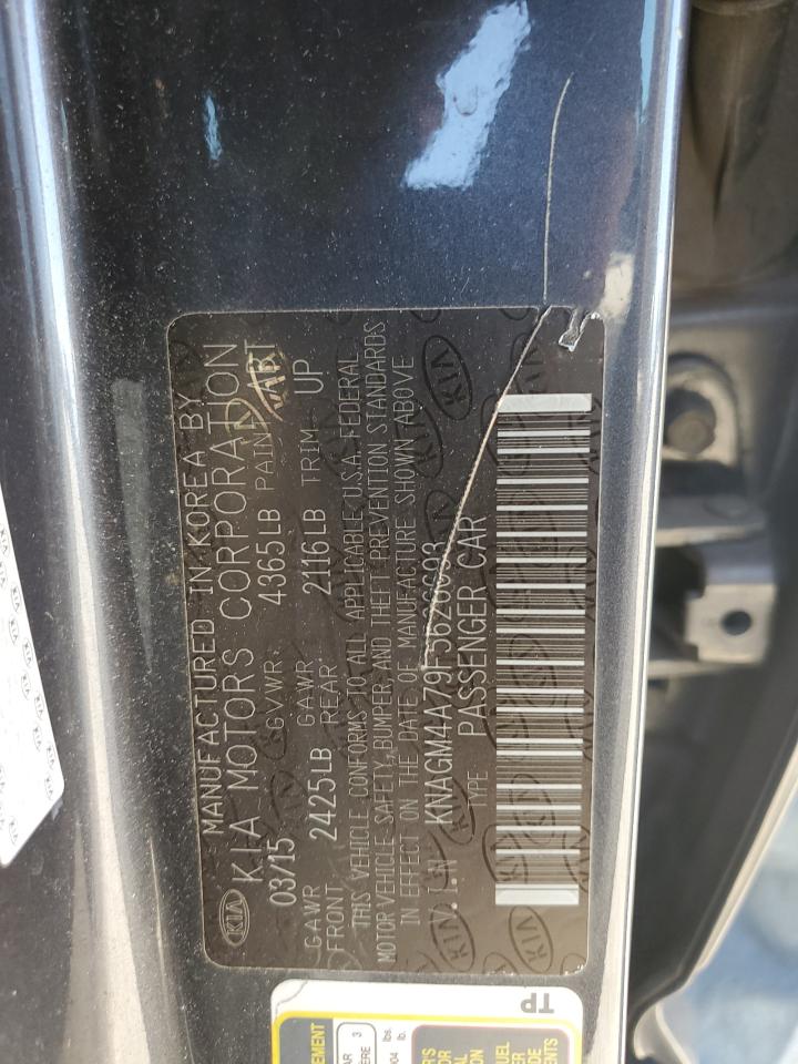 KNAGM4A79F5626693 2015 Kia Optima Lx