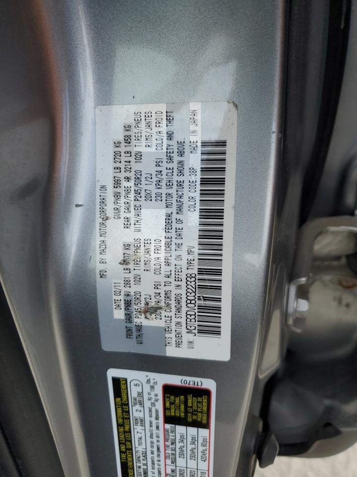 JM3TB3DV0B0322338 2011 Mazda Cx-9