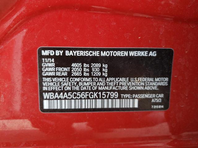 VIN WBA4A5C56FGK15799 2015 BMW 4 Series, 428 I Gran... no.12