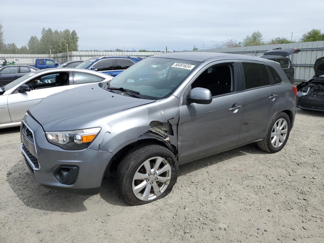 4A4AP3AU8FE049714 2015 Mitsubishi Outlander Sport Es