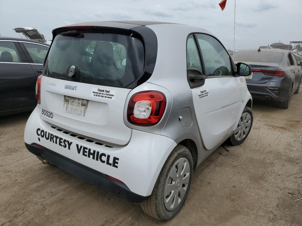 2016 Smart Fortwo vin: WMEFJ5DA4GK153116