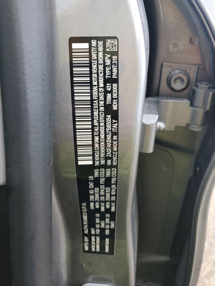 ZASFAKBN8J7B85054 2018 Alfa Romeo Stelvio Ti