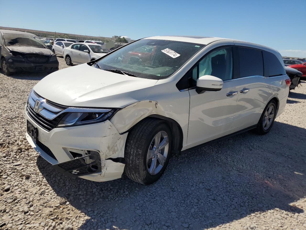 5FNRL6H77JB109917 2018 Honda Odyssey Exl