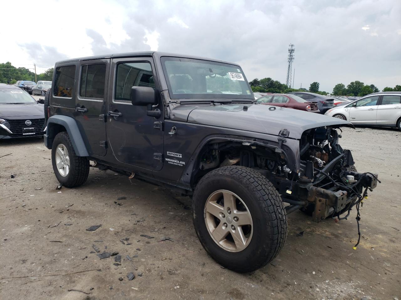 1C4BJWDG2GL338539 2016 Jeep Wrangler Unlimited Sport