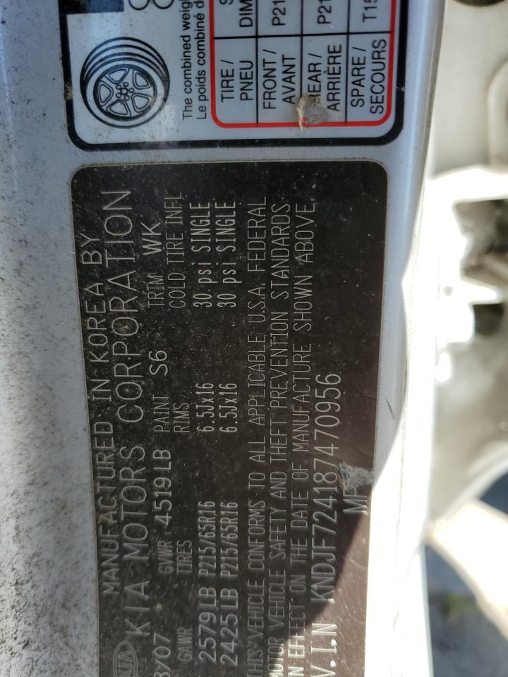 KNDJF724187470956 2008 Kia Sportage Lx