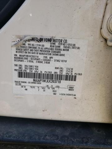 2018 Ford Ecosport Titanium VIN: MAJ6P1WLXJC203710 Lot: 58503424