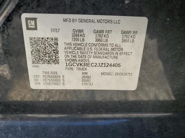 2018 CHEVROLET SILVRDO LT 1GCVKREC2JZ124405