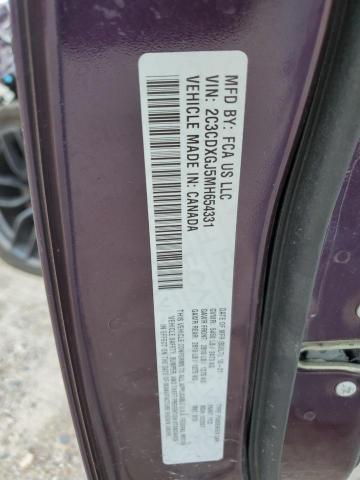 2021 Dodge Charger Scat Pack VIN: 2C3CDXGJ5MH654331 Lot: 53986084