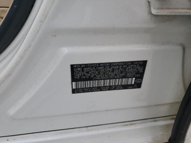 2007 Lexus Es 350 VIN: JTHBJ46G572018363 Lot: 59178564