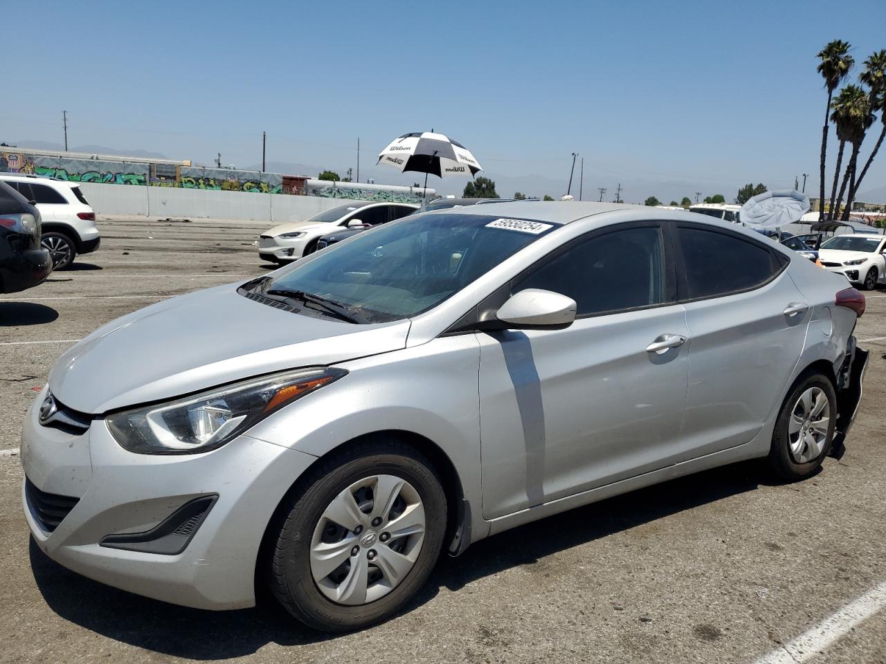 2016 Hyundai Elantra Se vin: 5NPDH4AE6GH697182