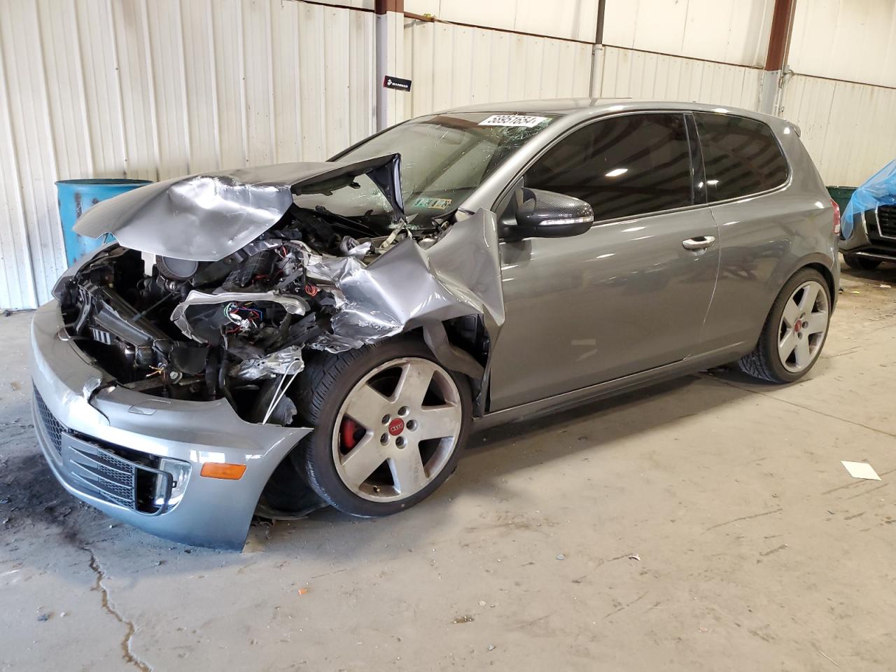 2013 Volkswagen Gti vin: WVWFD7AJ3DW036976