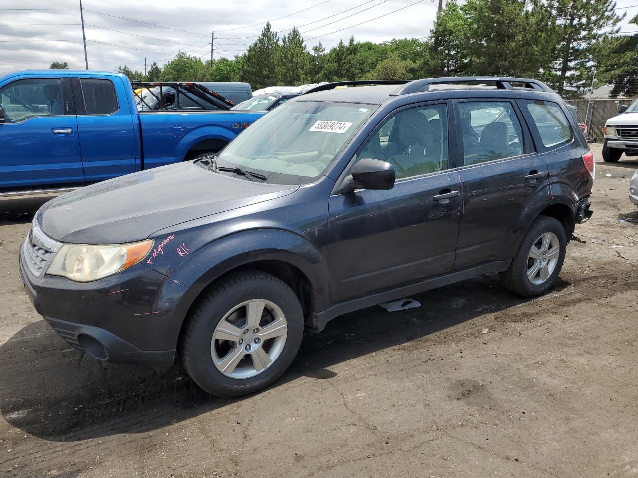 2013 Subaru Forester 2.5X vin: JF2SHABC7DH435525