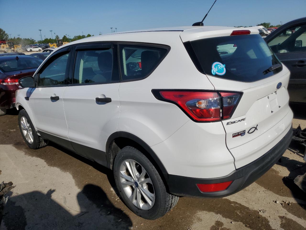 2018 Ford Escape S vin: 1FMCU0F76JUC27057