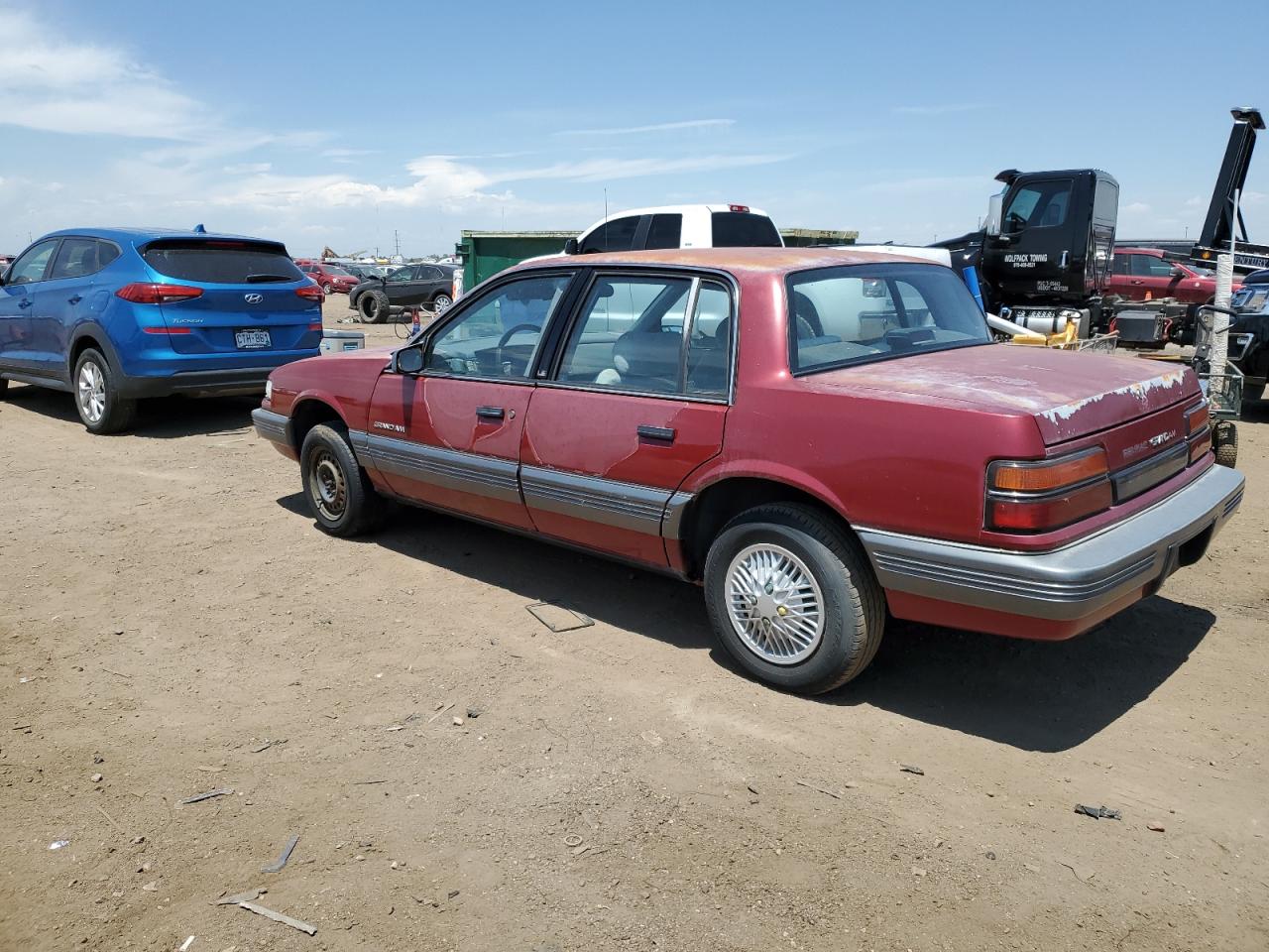 Lot #2635144549 1989 PONTIAC GRAND AM L