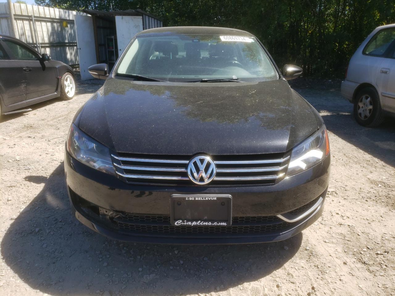 2012 Volkswagen Passat Se vin: 1VWBP7A31CC008663