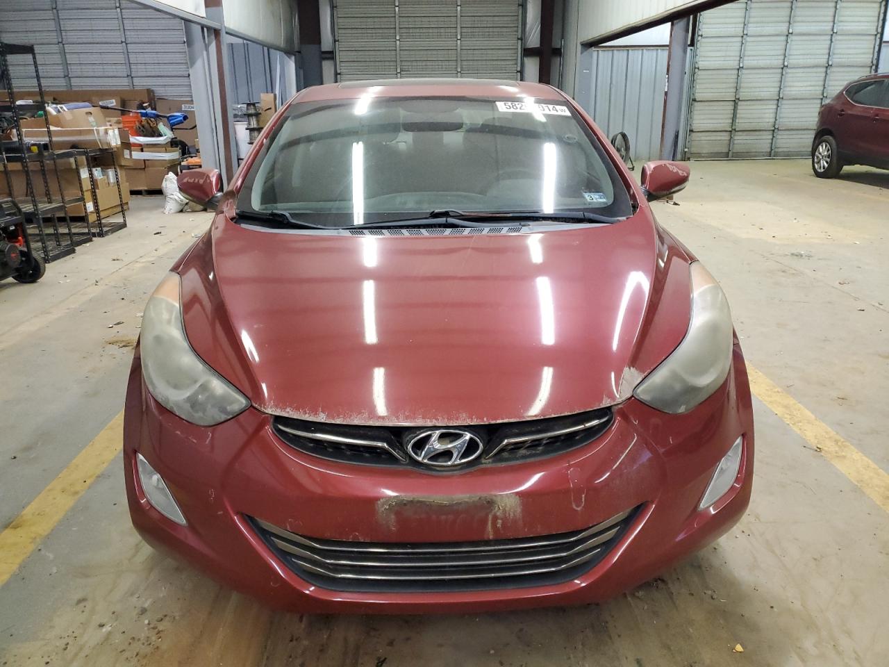 2012 Hyundai Elantra Gls vin: KMHDH4AEXCU310161