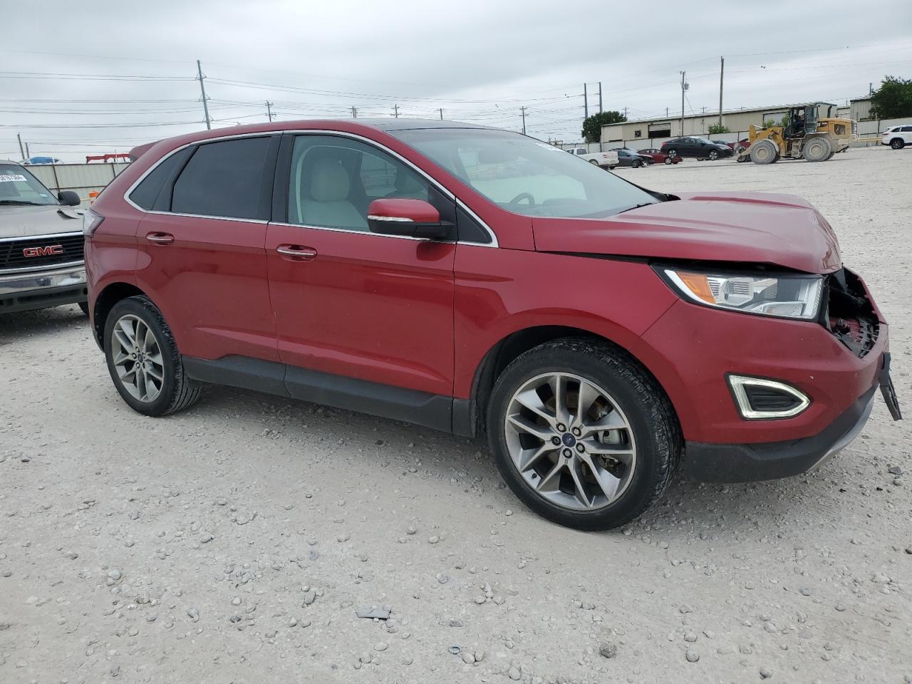 2015 Ford Edge Titanium vin: 2FMPK3K88FBB77301