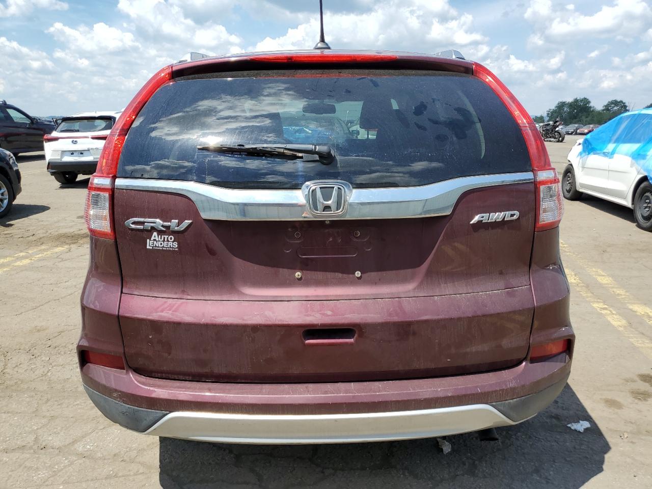 2HKRM4H73FH628621 2015 Honda Cr-V Exl