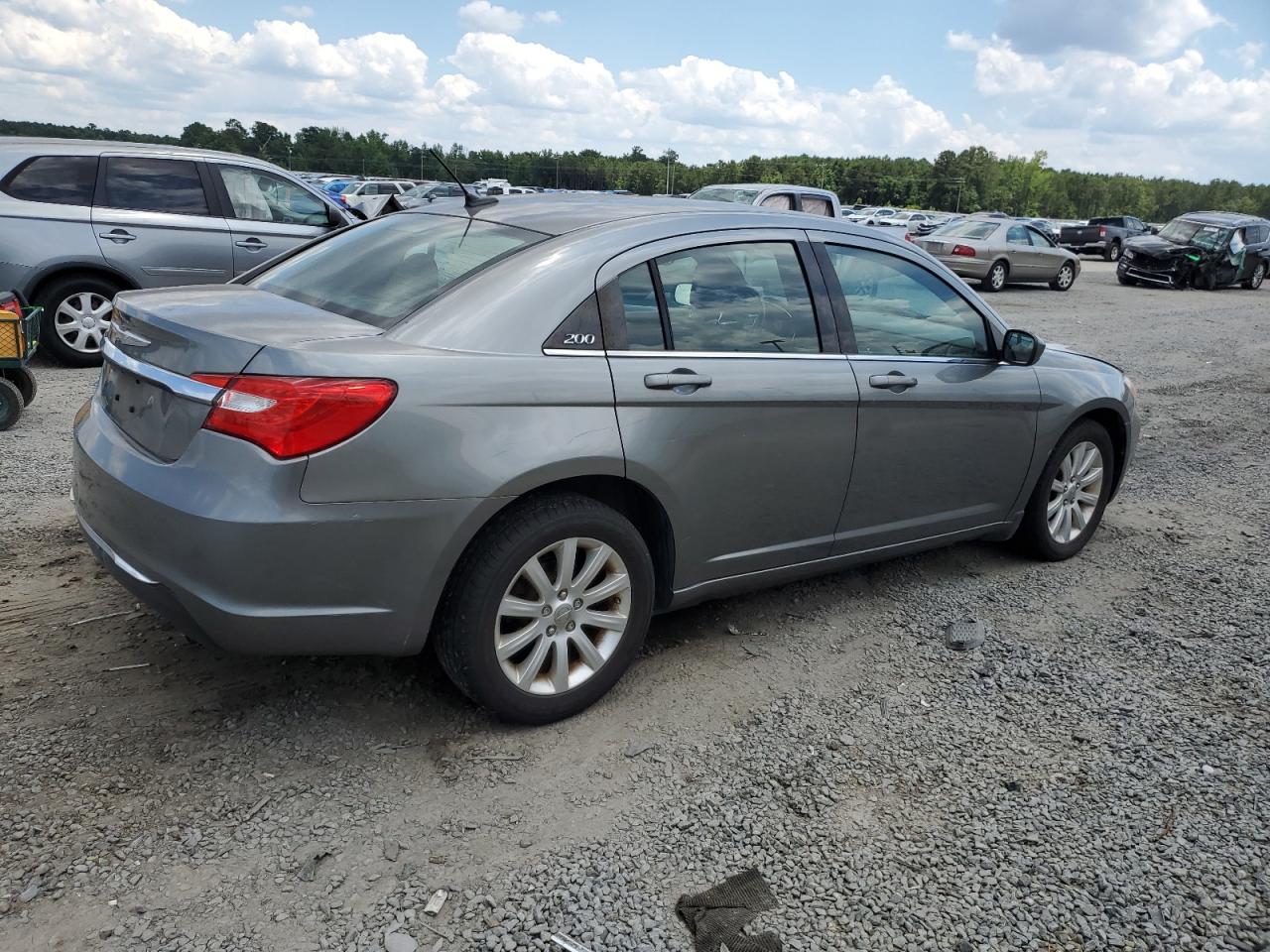 2012 Chrysler 200 Touring vin: 1C3CCBBB7CN107699