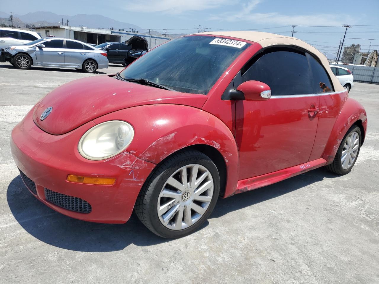 3VWRG31Y88M404971 2008 Volkswagen New Beetle Convertible Se