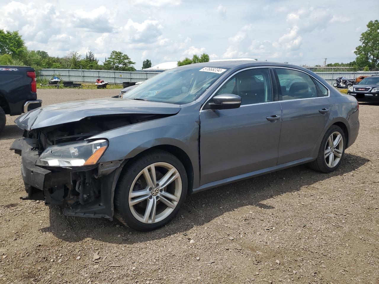 1VWBT7A35EC101846 2014 Volkswagen Passat Se