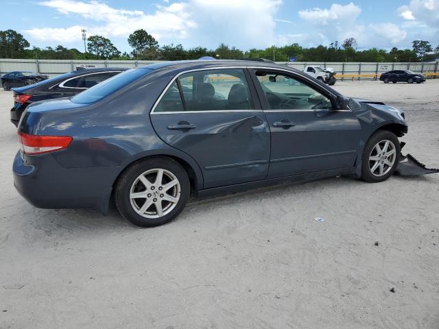 HONDA ACCORD EX 2003 blue  gas 1HGCM668X3A027093 photo #4