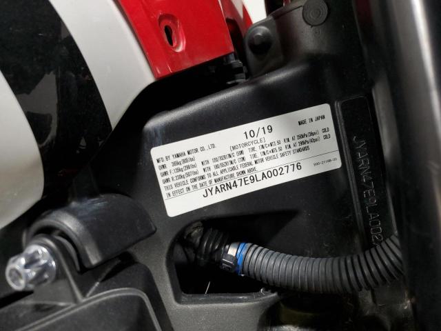 2020 YAMAHA XSR900 JYARN47E9LA002776