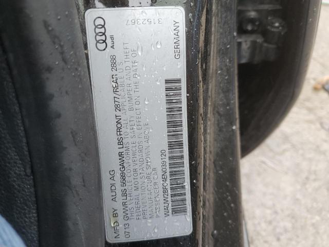 WAUW2BFC4EN039120 2014 Audi S7 Premium