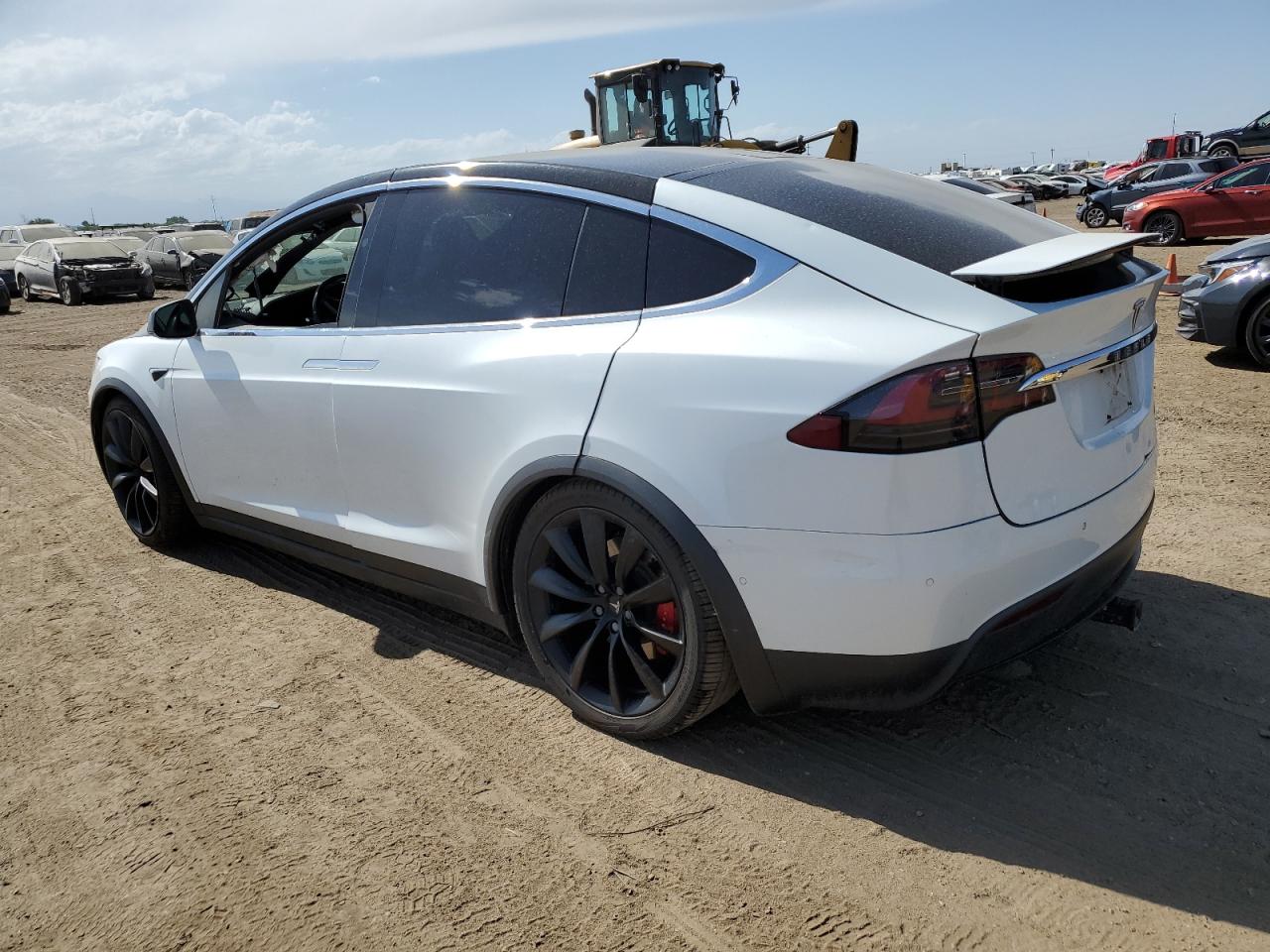 Lot #2989192707 2020 TESLA MODEL X