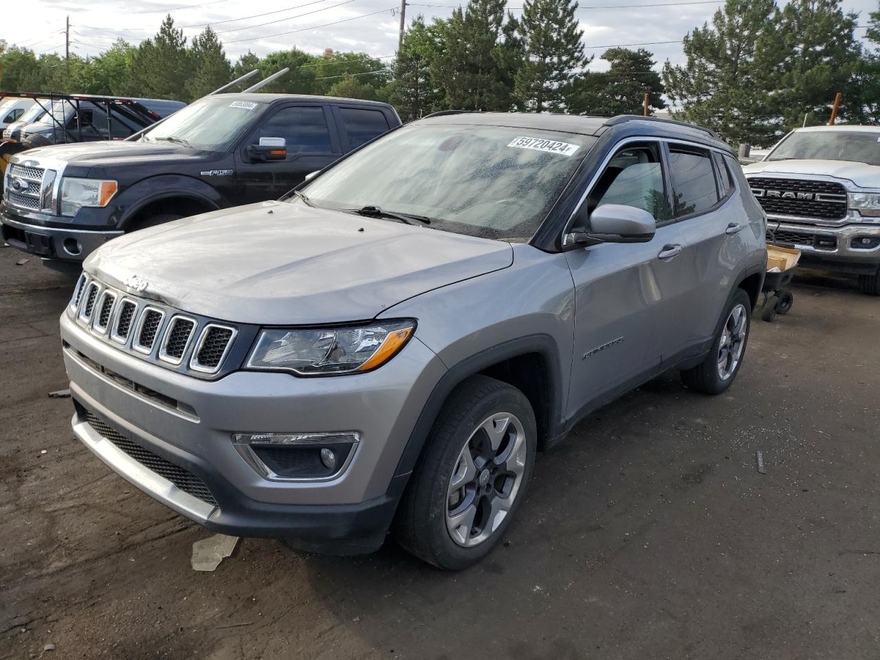 2018 Jeep Compass Limited vin: 3C4NJDCB5JT432966