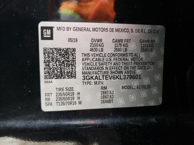2019 GMC Terrain Sle VIN: 3GKALTEV6KL379601 Lot: 56860734