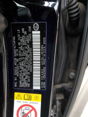 2019 Lexus Es 350 VIN: 58ABZ1B13KU009155 Lot: 57286554