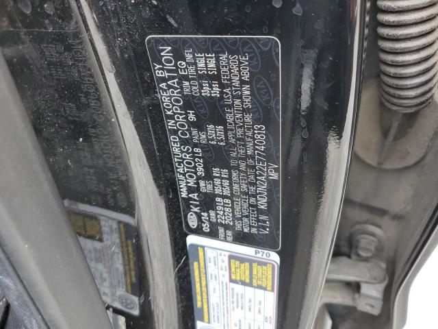 2014 Kia Soul VIN: KNDJN2A22E7740813 Lot: 57693054